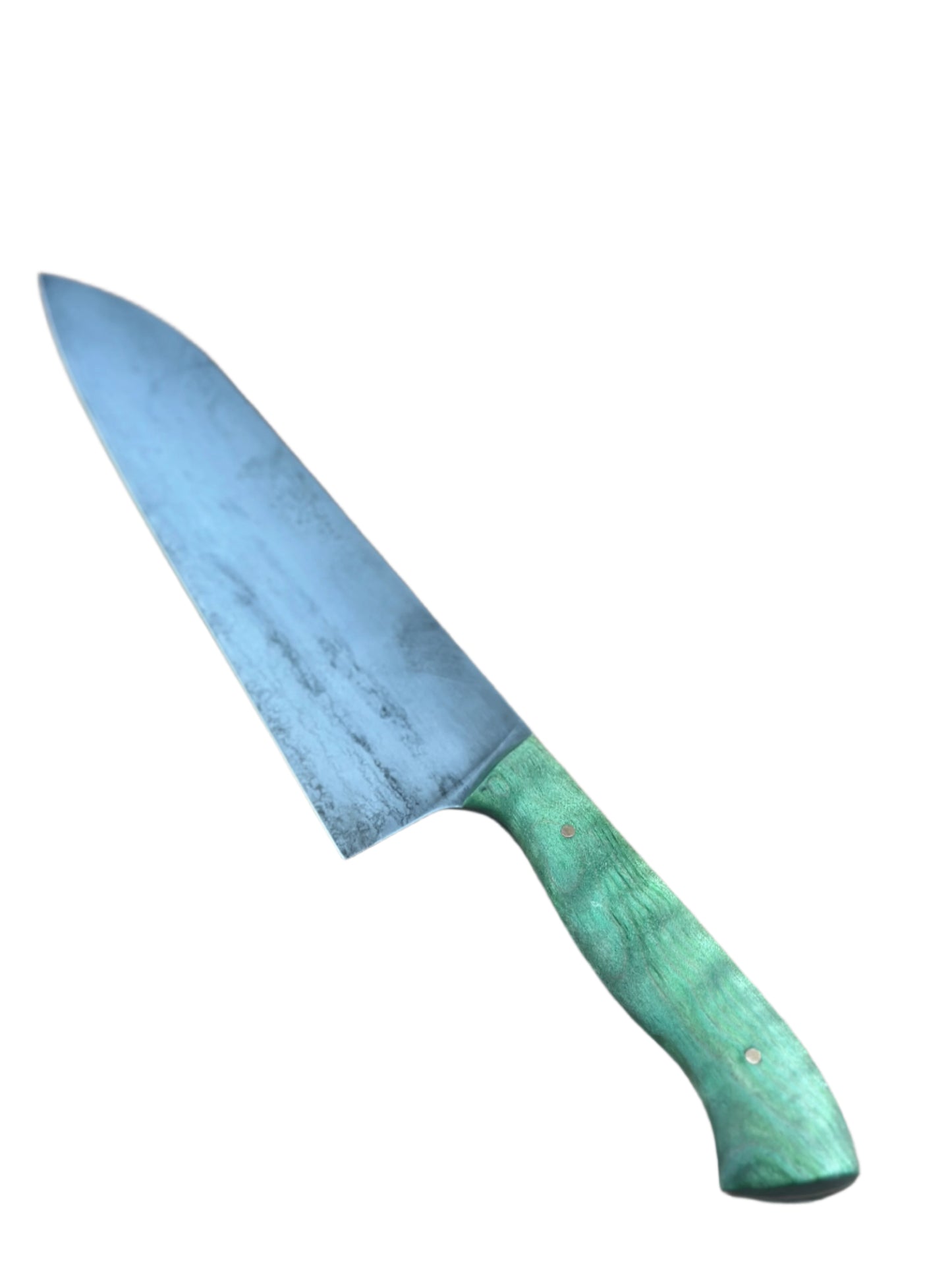8” Gyuto Chef Knife - curly green