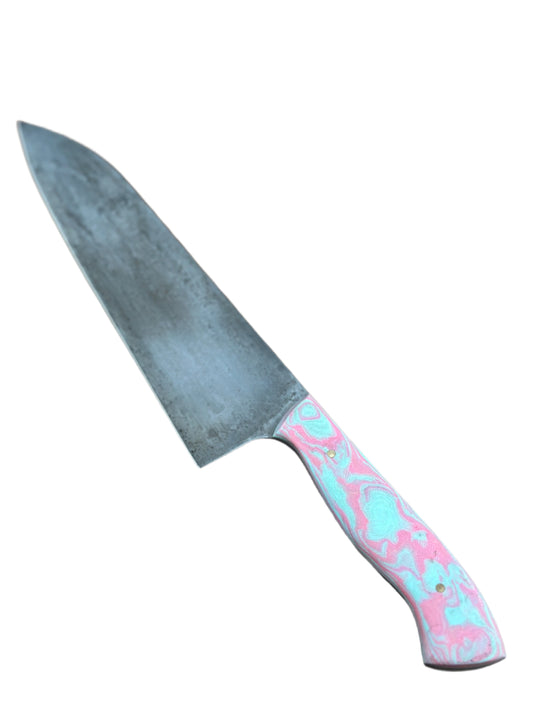8” Gyuto Chef Knife - Cotton candy