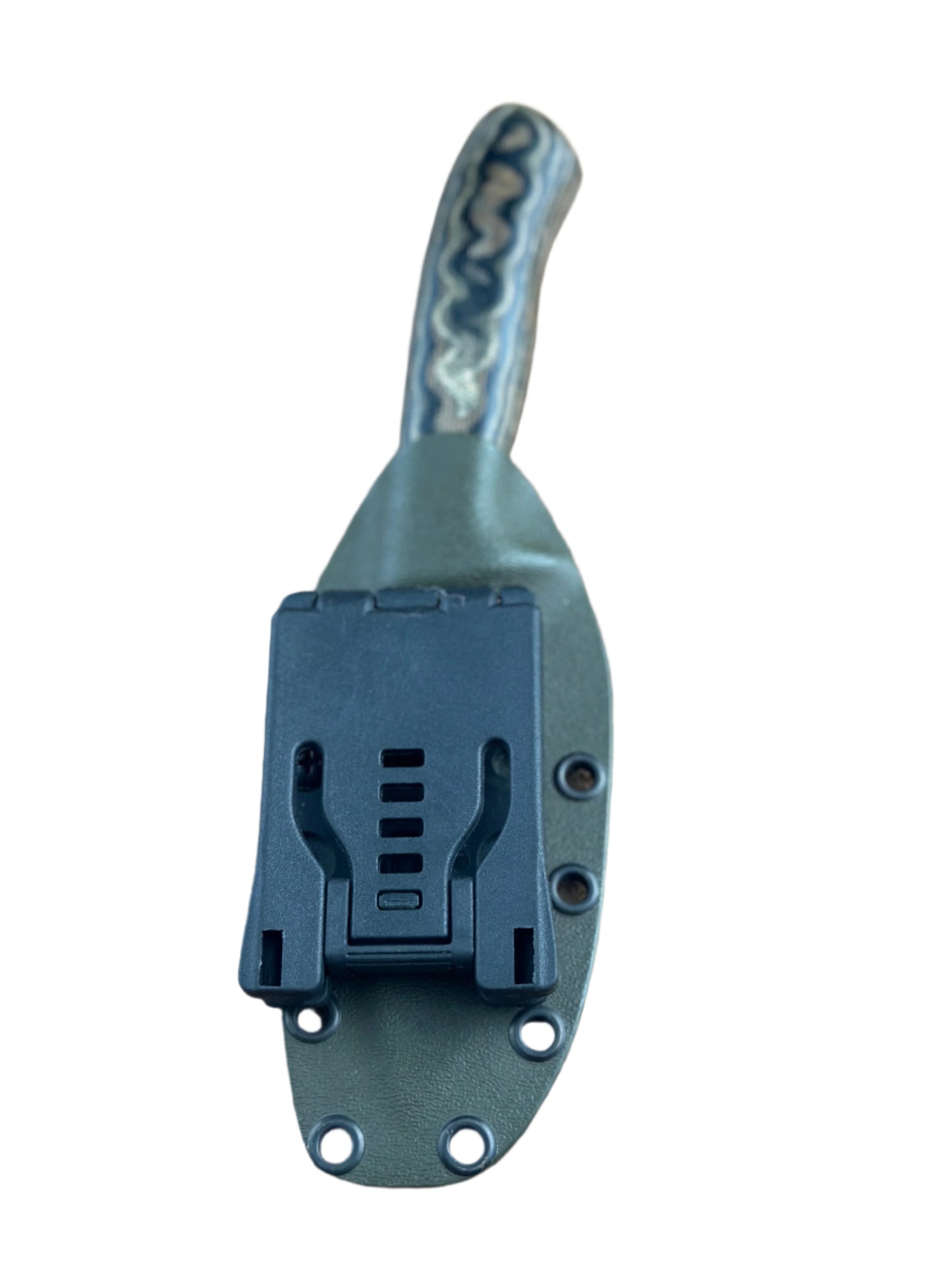 GSD1 Spear point belt knife - Python