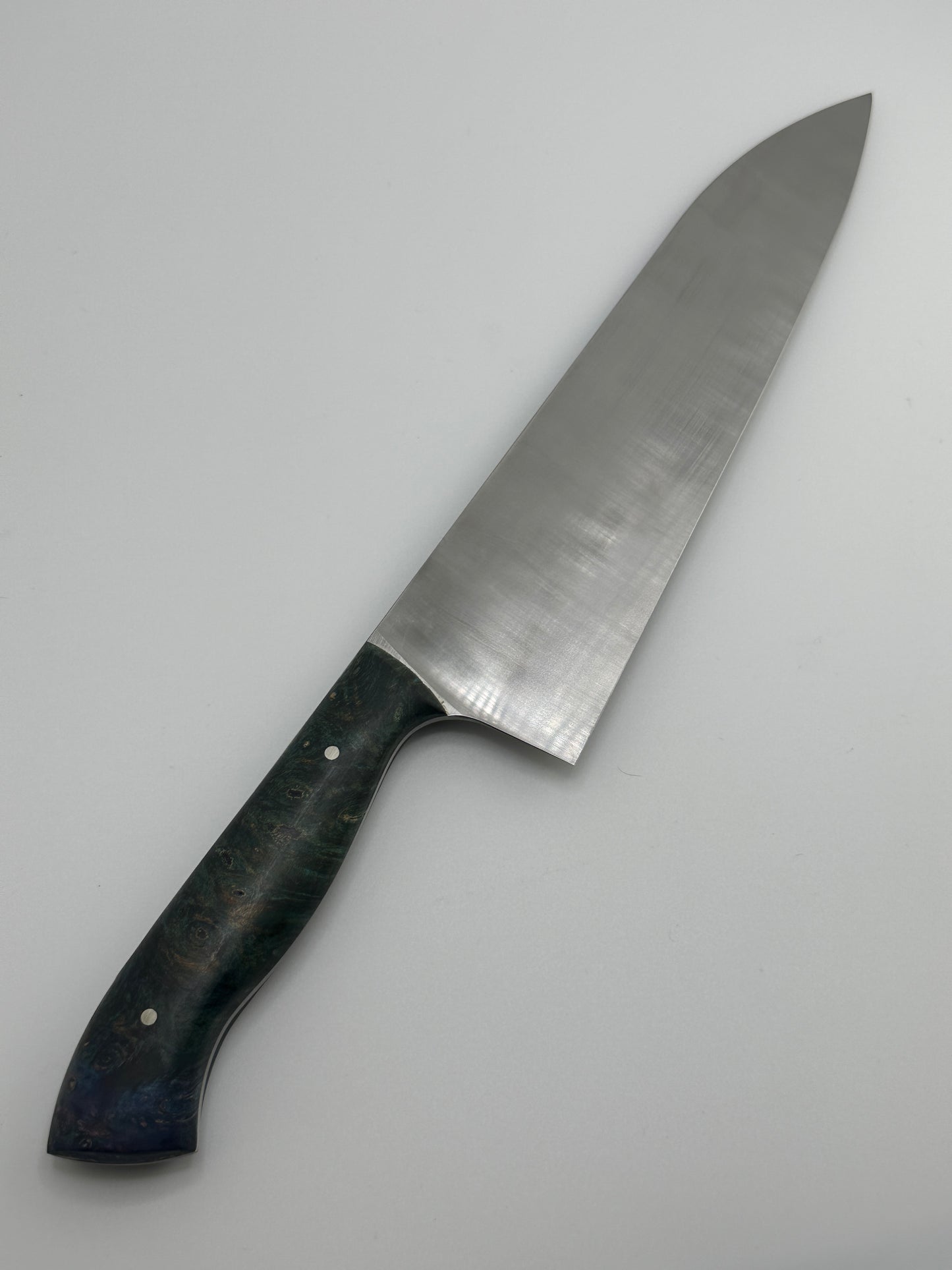 8" MagnaCut Gyuto Chef Knife – Doberman Forge - Forrest Green