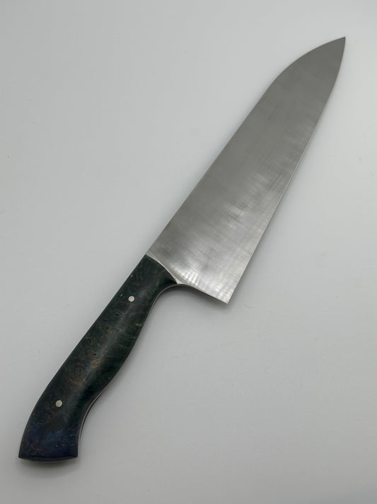 8" MagnaCut Gyuto Chef Knife – Doberman Forge - Forrest Green