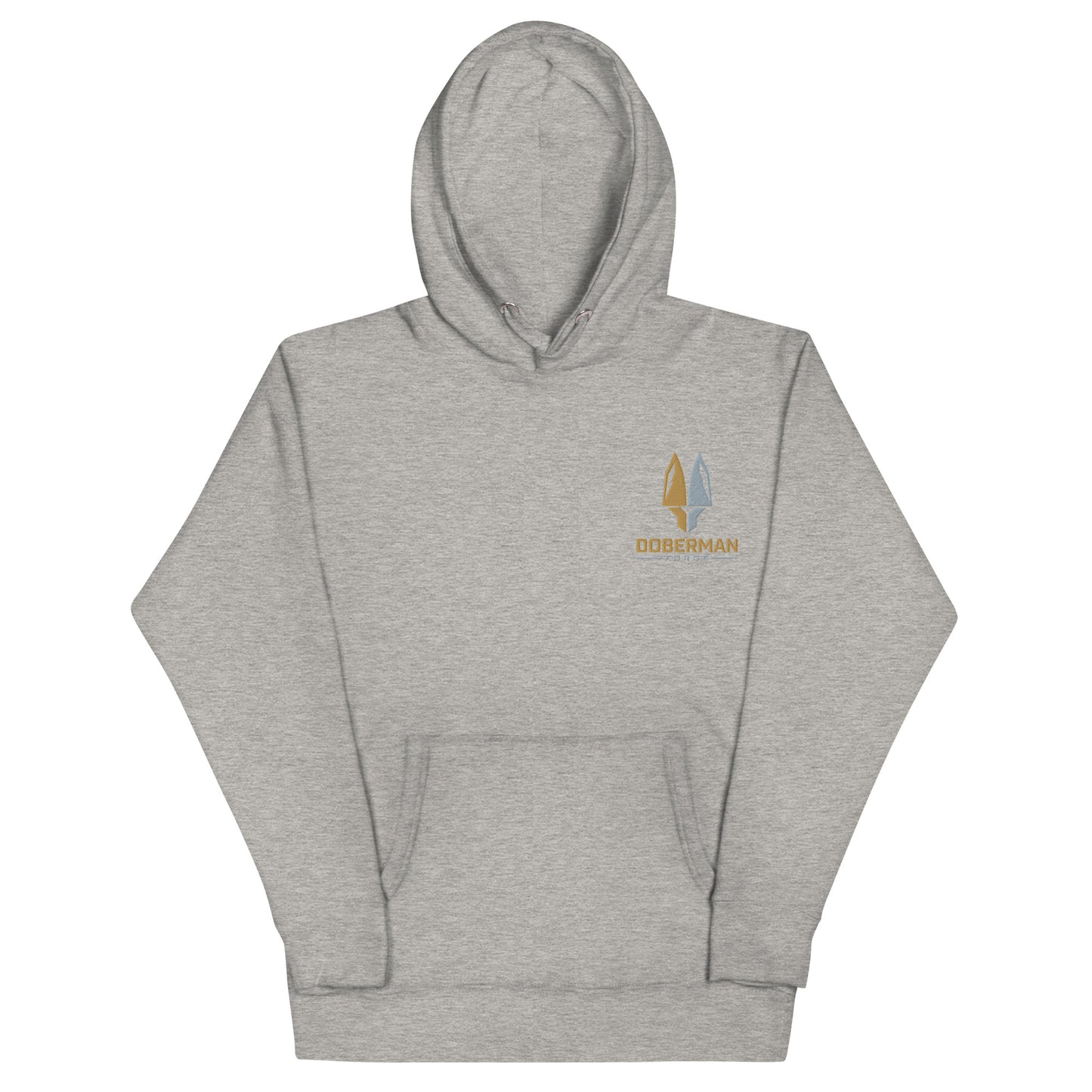 Embroidered Gold n Silver Logo Unisex Hoodie
