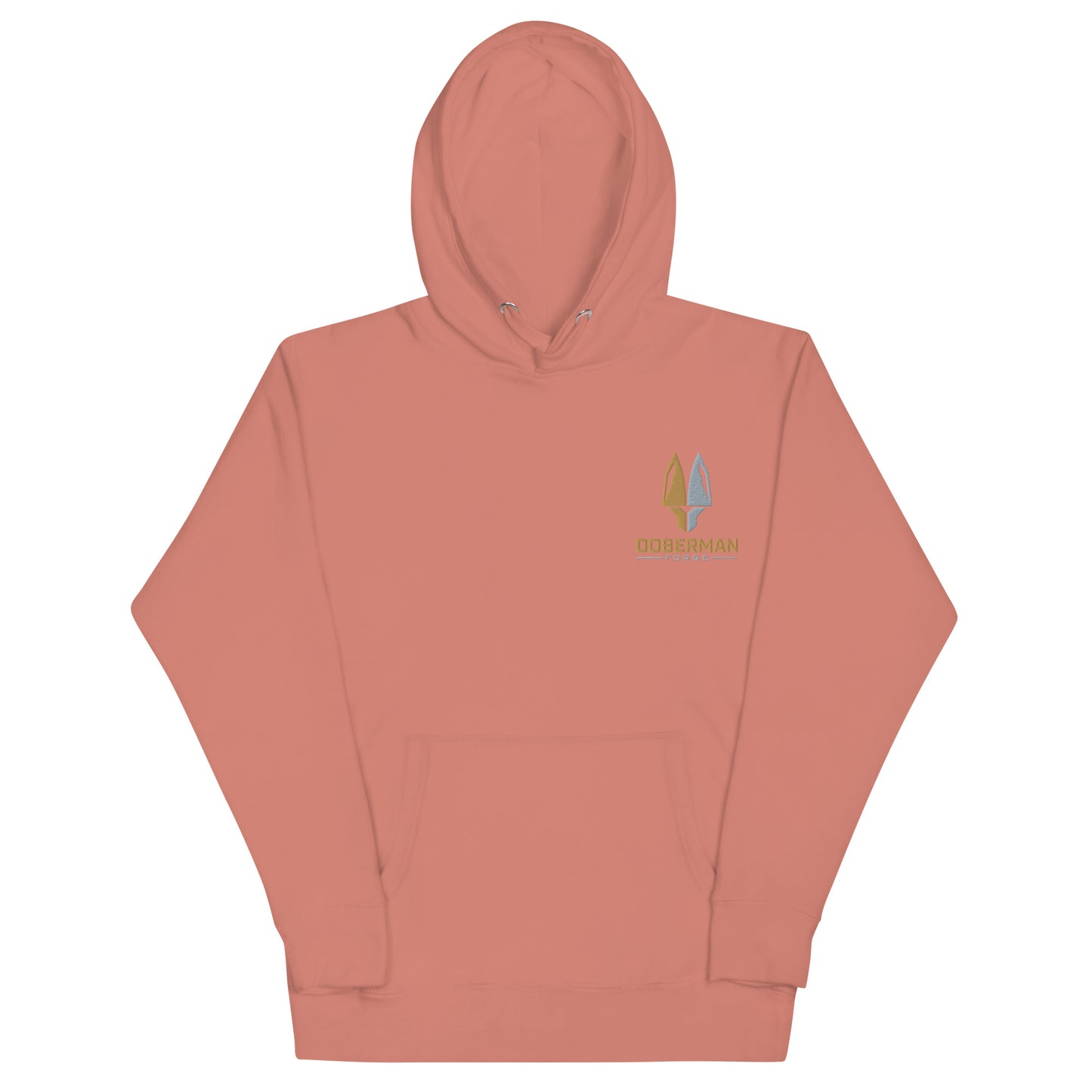 Embroidered Gold n Silver Logo Unisex Hoodie