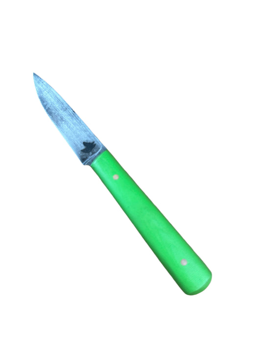 Lime green 3.25" Small Paring Knife - Kitchen Utility