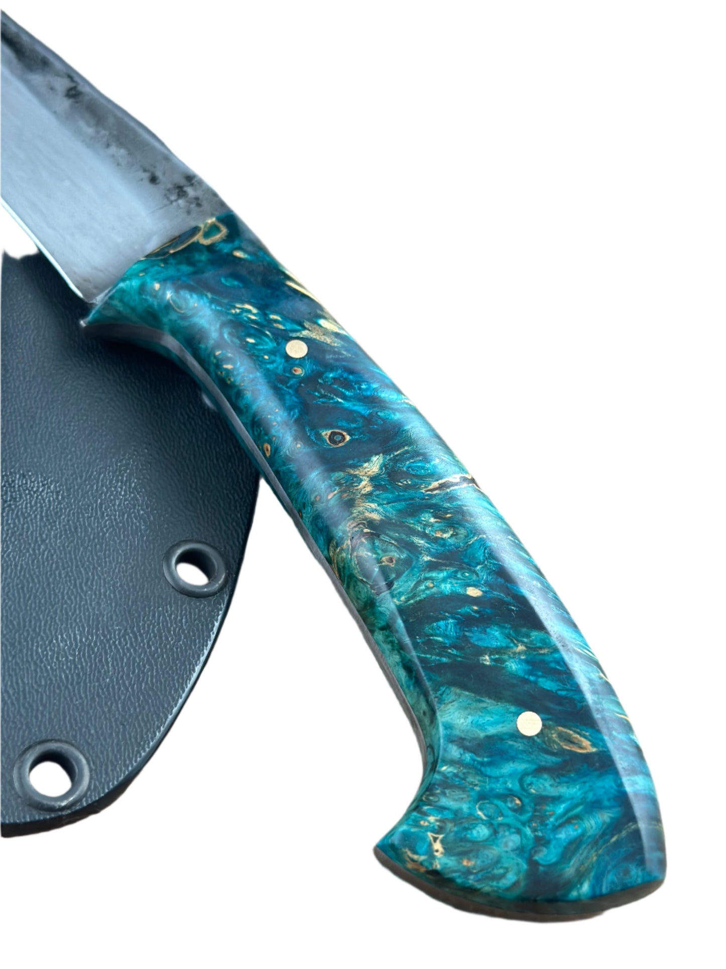 The Pitbull belt knife - Teal