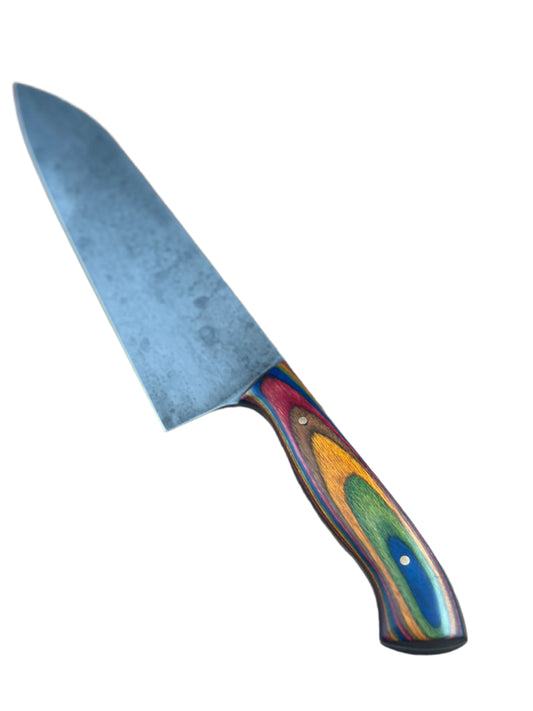 8” Gyuto Chef Knife - "mexican blanket"