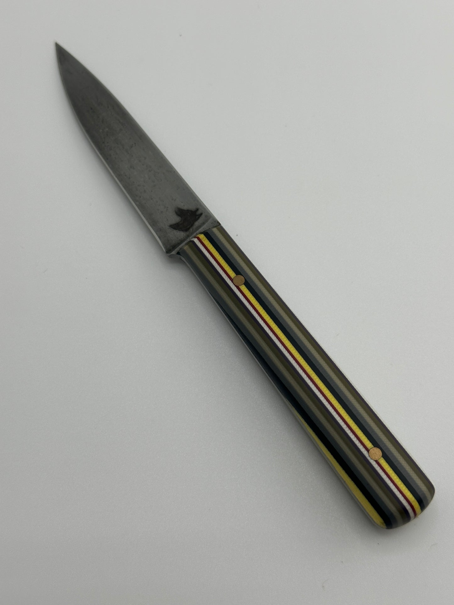 3" Small paring kitchen utility knife | Pin Stripes