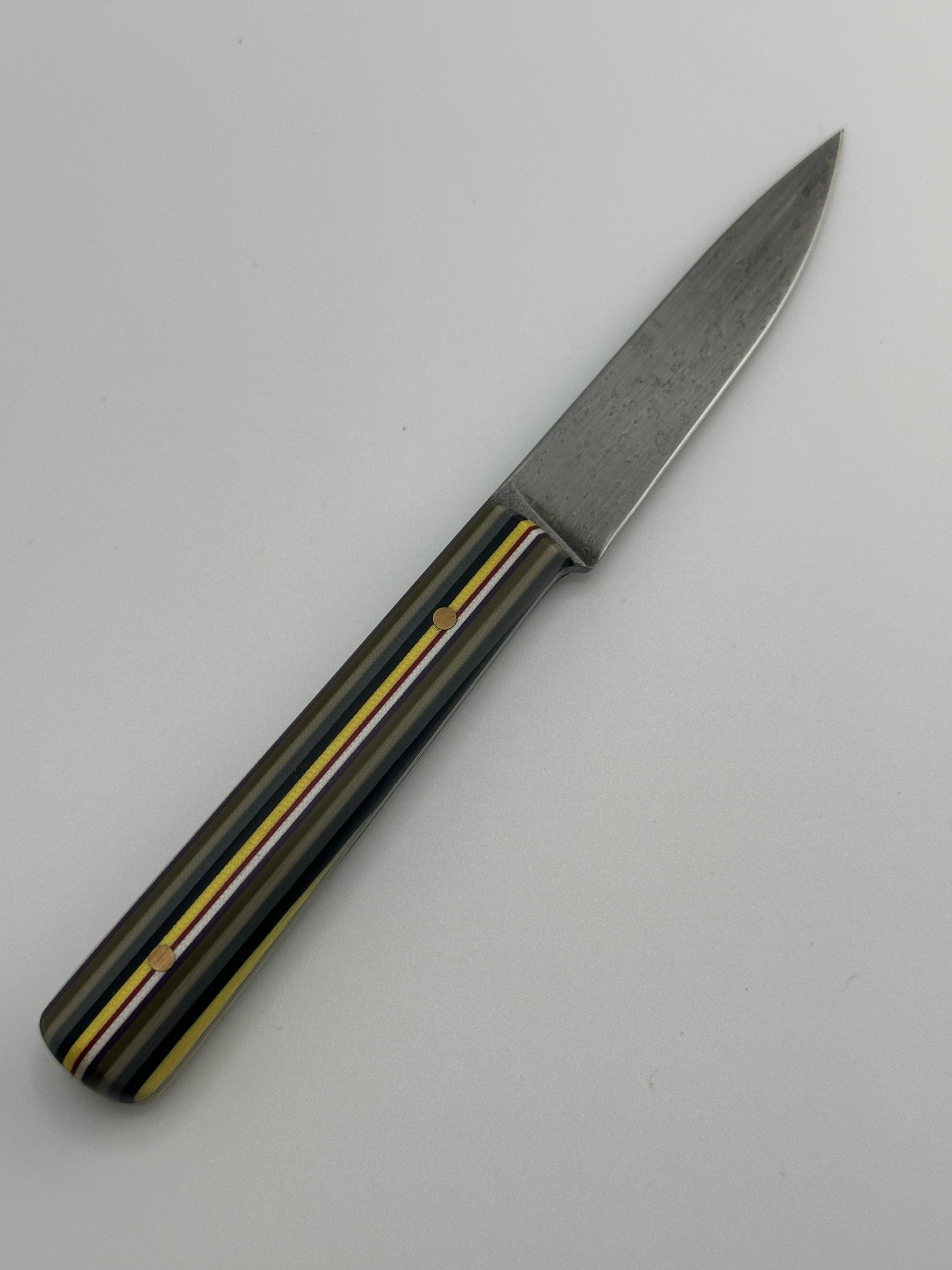 3" Small paring kitchen utility knife | Pin Stripes