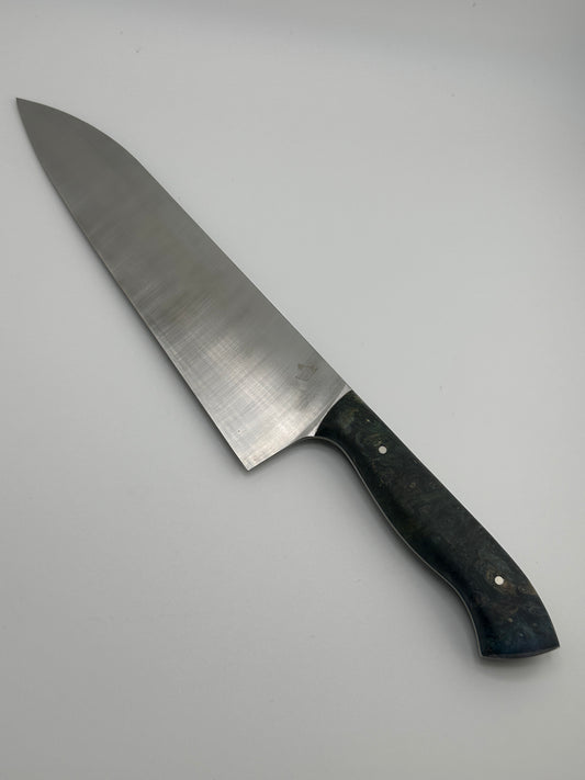 8" MagnaCut Gyuto Chef Knife – Doberman Forge - Forrest Green