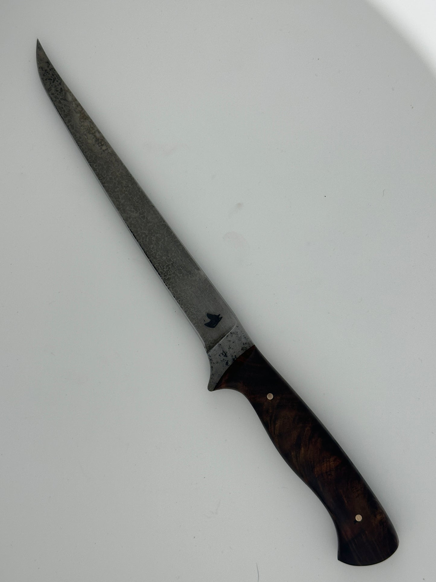 8” Fillet Knife – Razor Sharp, Flexible, Built for Fish & Meat | Black Walnut Crotch