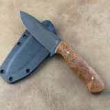 Cheesewood burl 4″ GSD1 Spearpoint