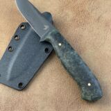 Dark Green dyed  3″ AT1 Field Knife