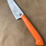 Hunter Orange 4.25″ Petty Knife – Kitchen Utility – Large Paring