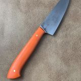 Hunter Orange 4.25″ Petty Knife – Kitchen Utility – Large Paring