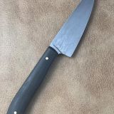 Black Micarta 4.25″ Petty Knife – Kitchen Utility – Large Paring