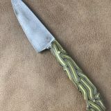 Black n gold G10 4.25″ Petty Knife – Kitchen Utility – Large Paring